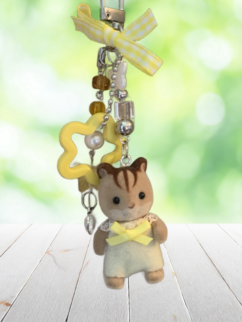 Calico Critters Chipmunk Keychain Bag Charm